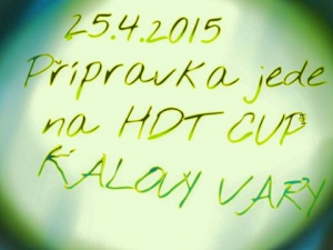 PŘÍPRAVKA 25.4.2015 NA HDT CUP