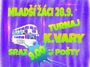 28.9. Turnaj mladších žáků