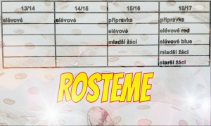 Rosteme - sezona 2016-2017