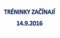 Tréninky začínají