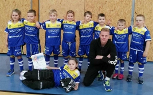 4. místo přípravky na turnaji v Chodově